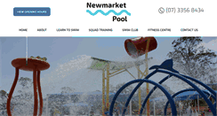 Desktop Screenshot of newmarket-pool.com.au