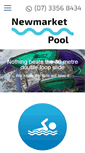 Mobile Screenshot of newmarket-pool.com.au